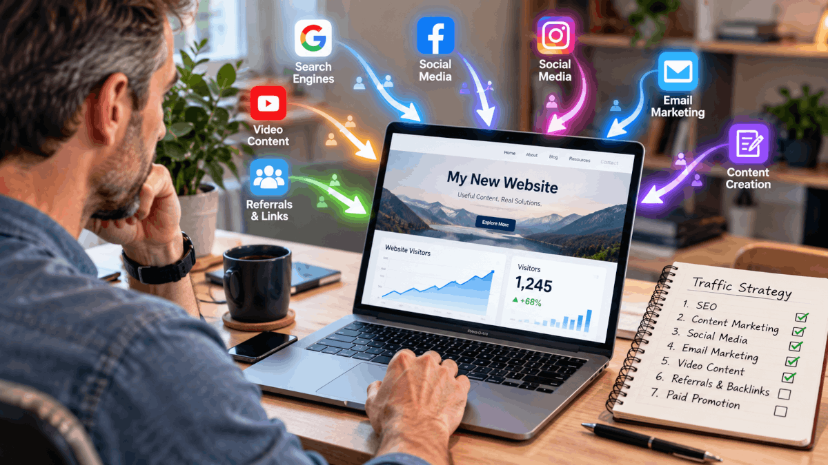 Get-Traffic-to-a-New-Website